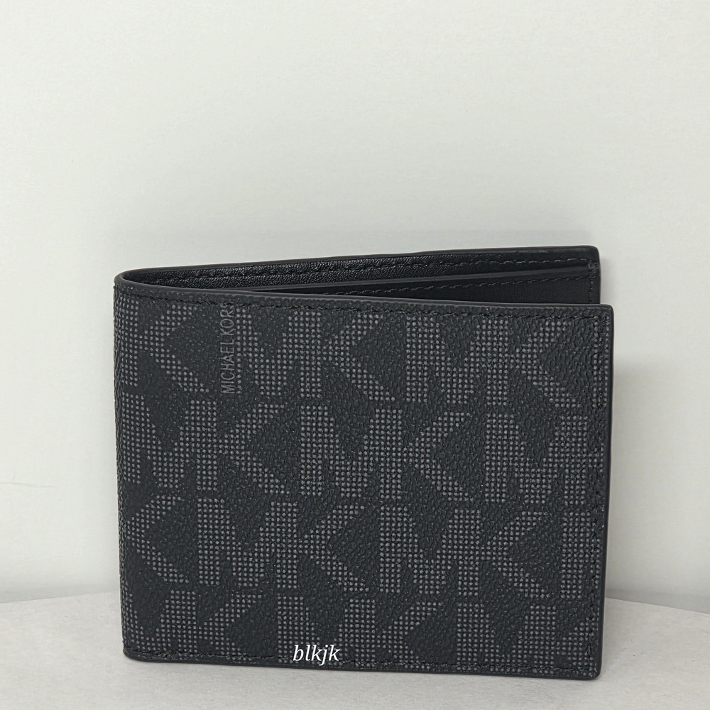 Michael Kors Jetset Slim Billfold Men's Wallet *Black* NWOT